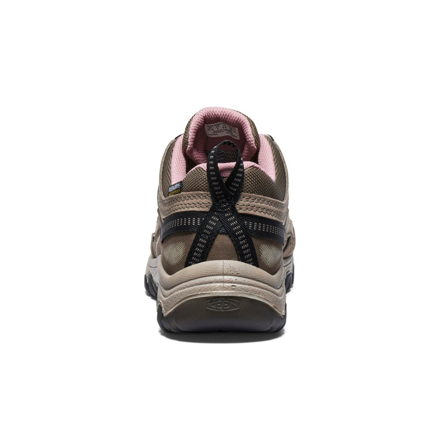Women's Targhee IV Waterproof Hiking Shoe Brindle/Nostalgia Rose - Image 5
