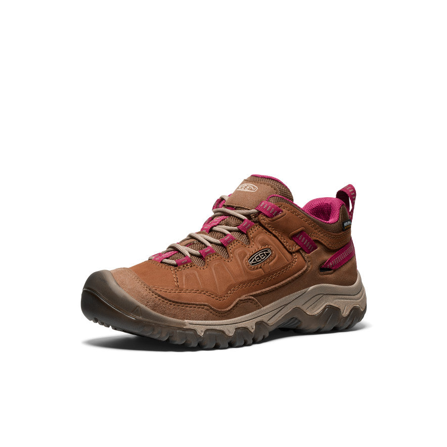 Women's Targhee IV Waterproof Hiking Shoe Bison/Beaujolais