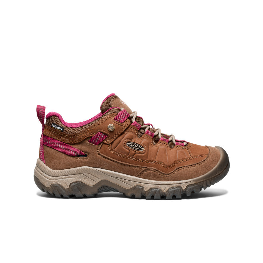 Women's Targhee IV Waterproof Hiking Shoe Bison/Beaujolais