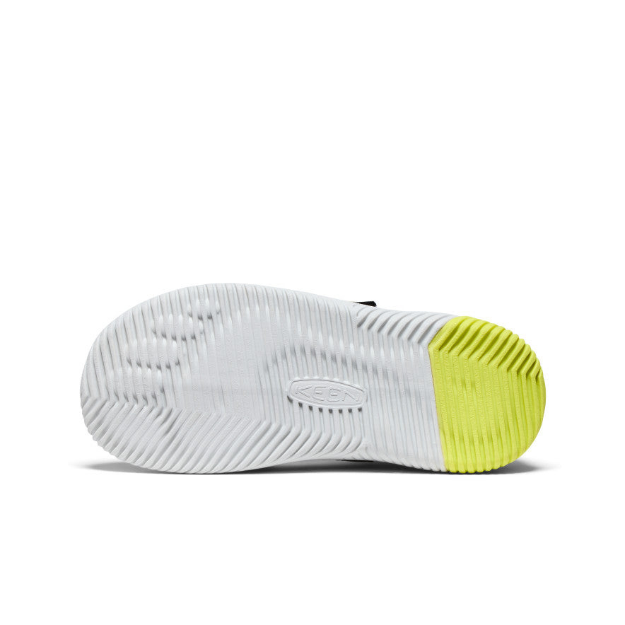 Kids' KNX Knit Double Strap Sneaker Black/Evening Primrose - Image alt 6