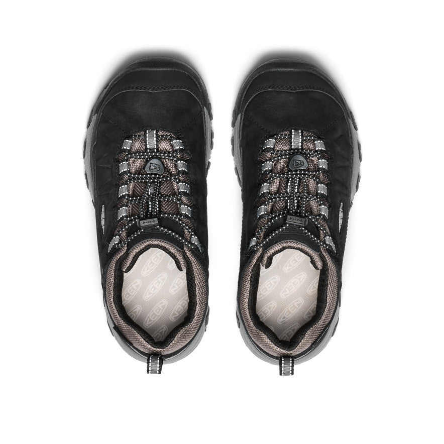 Kids' Targhee IV Waterproof Hiking Shoe Black/Steel Grey