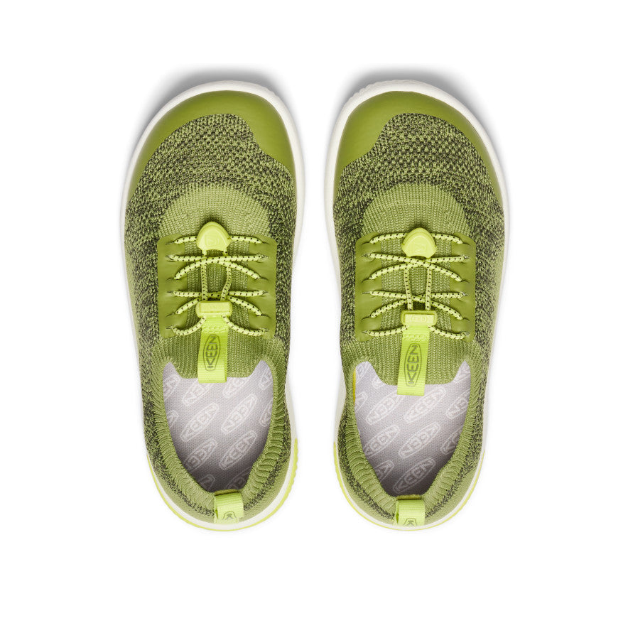 Kids' KNX Knit Sneaker Iguana/Evening Primrose