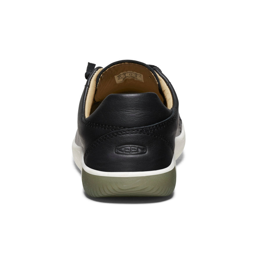 Women's KNX Leather Sneaker Black/Star White