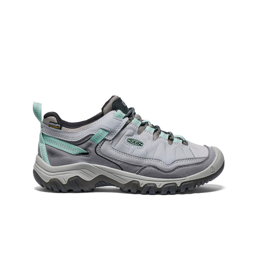 Women's Targhee IV Waterproof Hiking Shoe Alloy/Granite Green