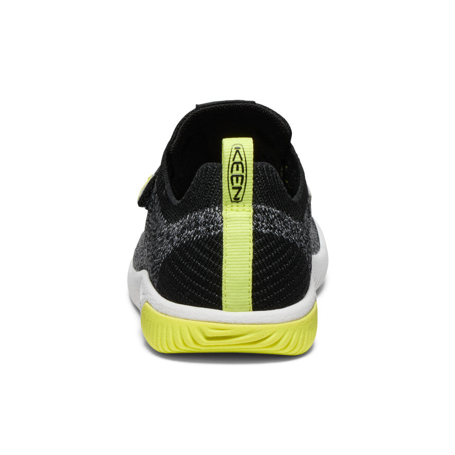 Kids' KNX Knit Double Strap Sneaker Black/Evening Primrose - Image alt 5