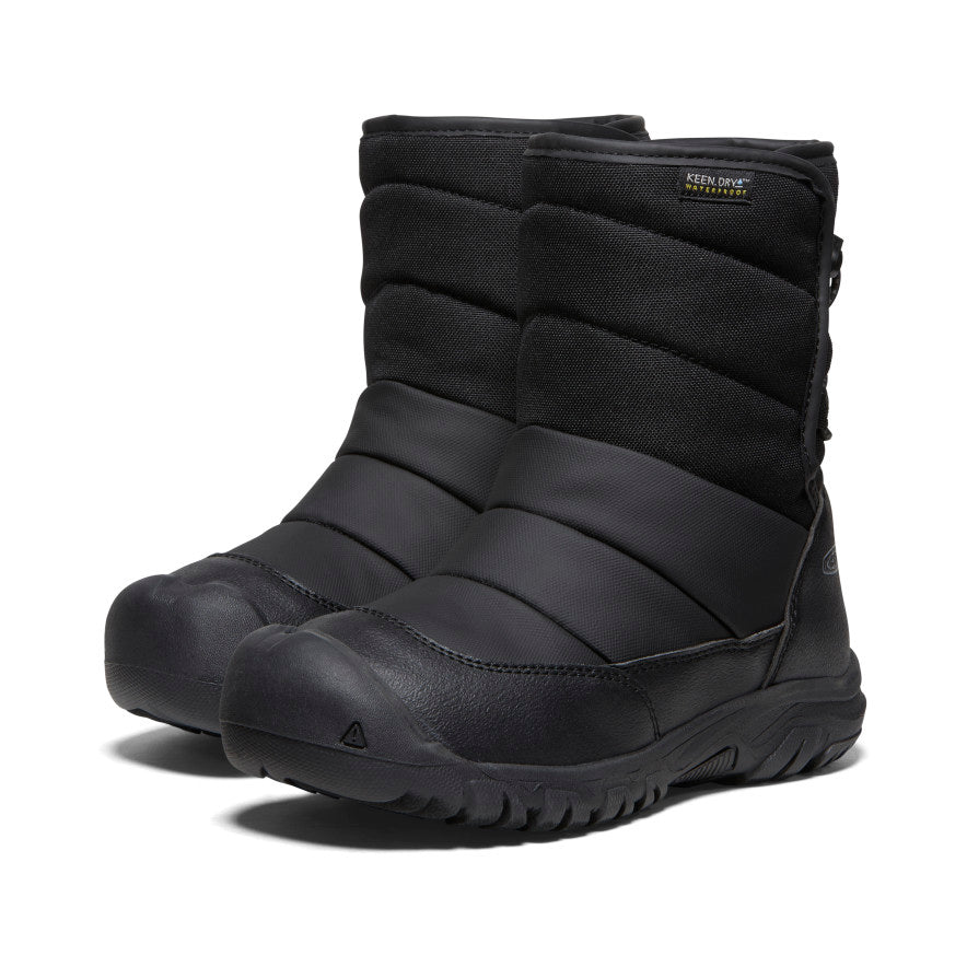Kids' Puffrider Waterproof Winter Boot Black/Steel Grey - Image 2