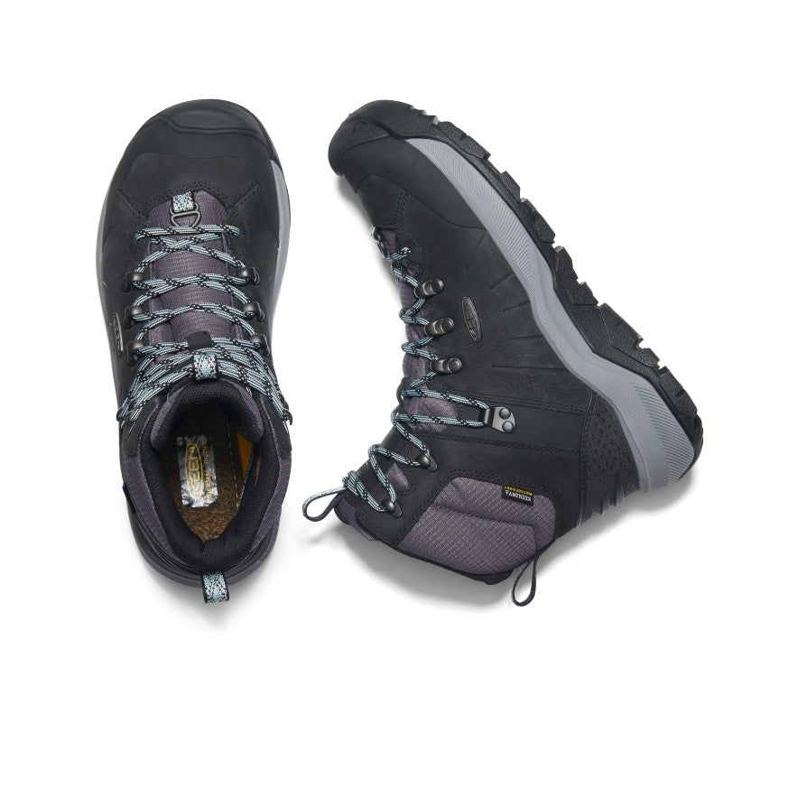 Women's Revel IV Polar Waterproof Boot Black/Harbor Gray - Image 4