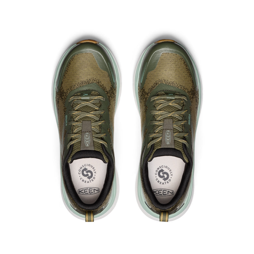 Women's Leiki Waterproof Hiking Shoe Winter Moss/Granite Green