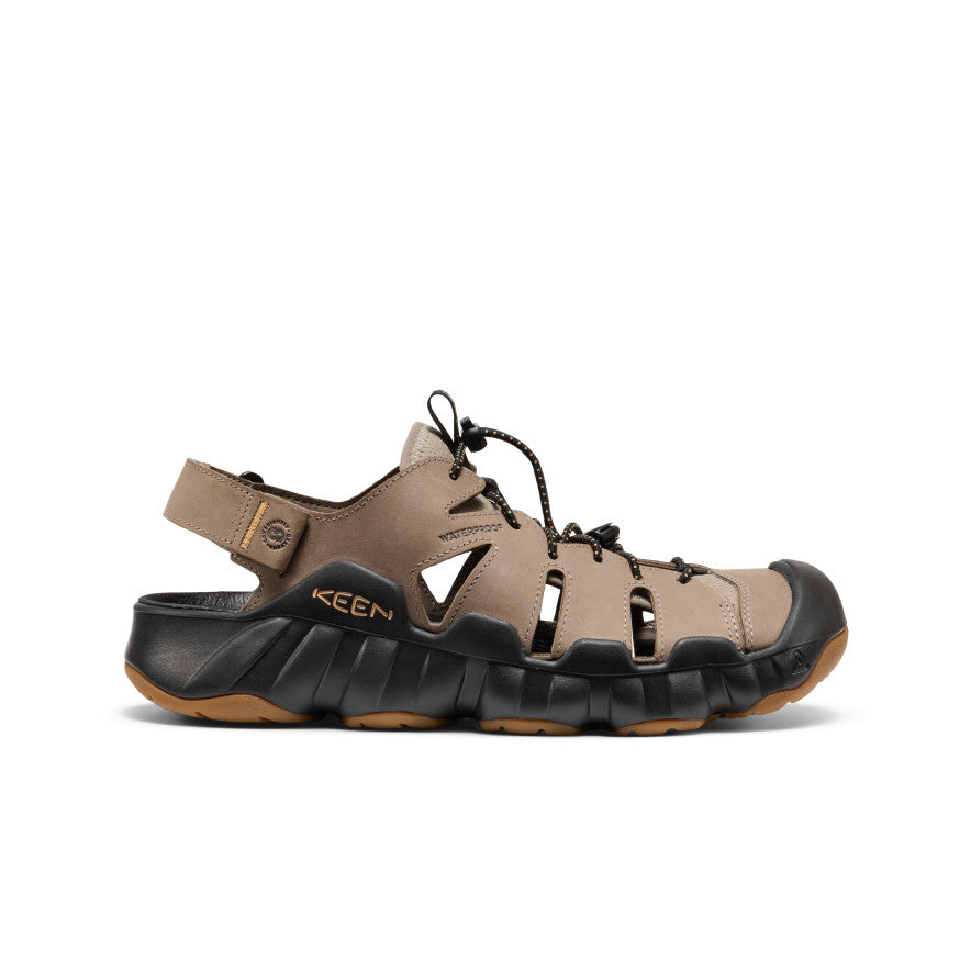 Men's Hyperport Fisherman Leather Sandal Brindle/Oak Buff