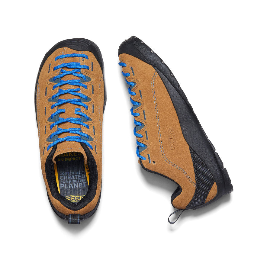 Women's Jasper Suede Sneakers Cathay Spice/Orion Blue - Image alt 4