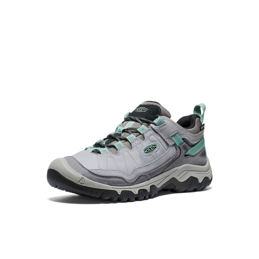 Women's Targhee IV Waterproof Hiking Shoe Alloy/Granite Green