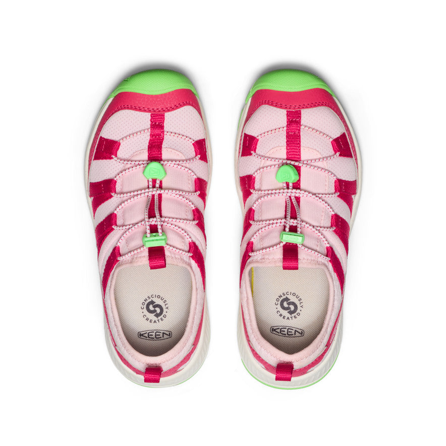 Kids' Motozoa Sneaker Raspberry/Summer Green