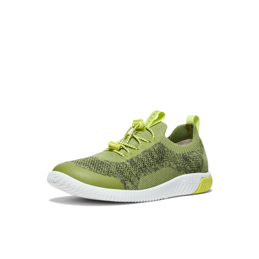 Kids' KNX Knit Sneaker Iguana/Evening Primrose