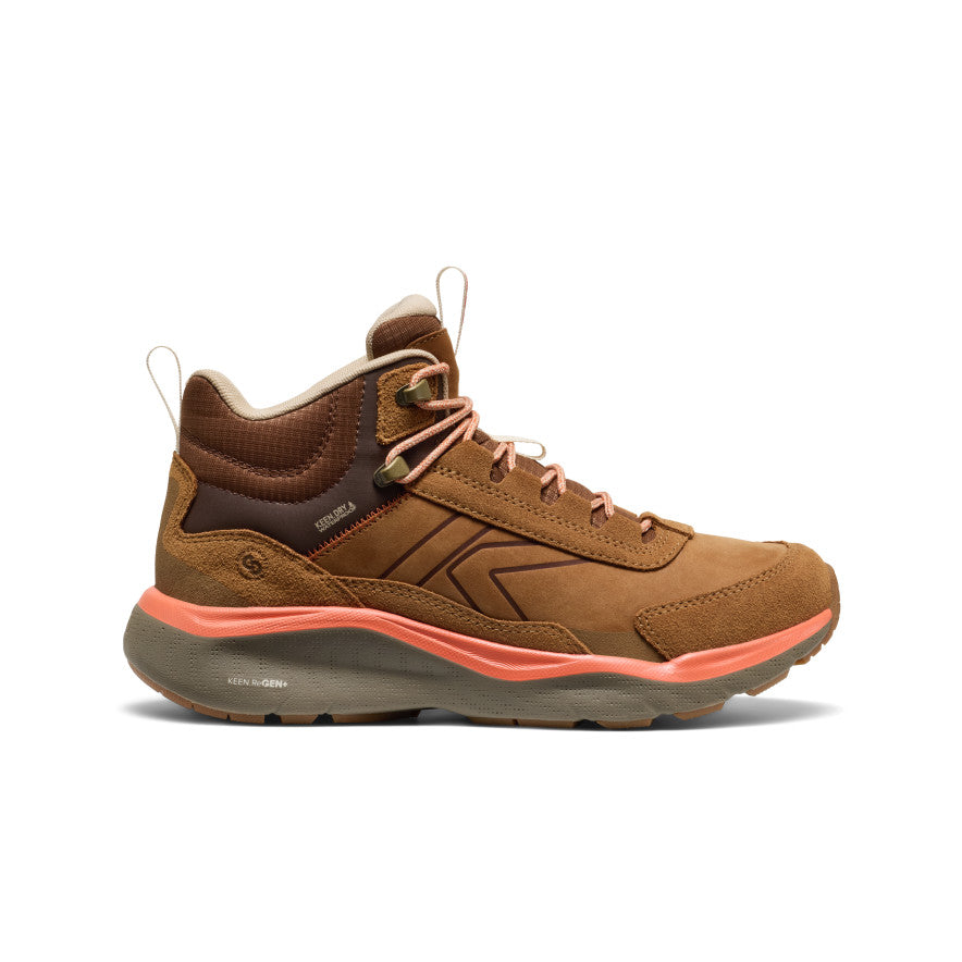 Women's Leiki Waterproof Leather Hiking Boot Chipmunk/Bison - Image 1