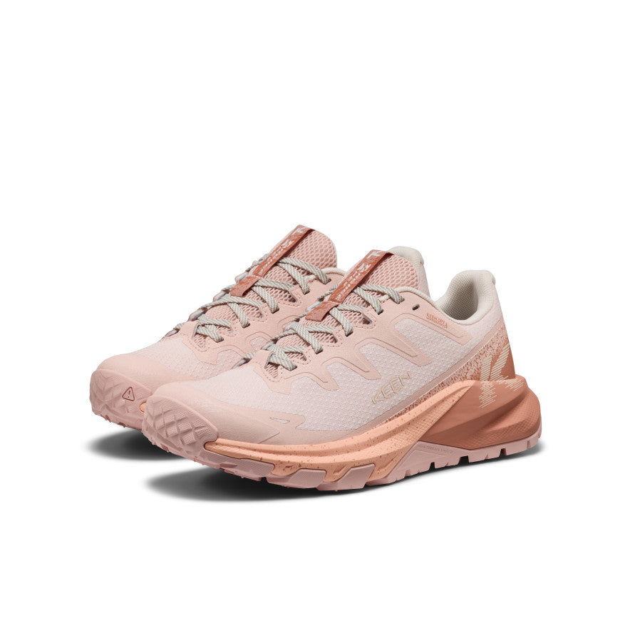 Women's Targhee Apex Waterproof Hiking Shoe Cameo Rose/Peach Fuzz - Image alt 2