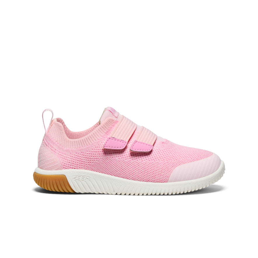 Kids' KNX Knit Double Strap Sneaker Pink-A-Boo/Moonlite Mauve - Image alt 1