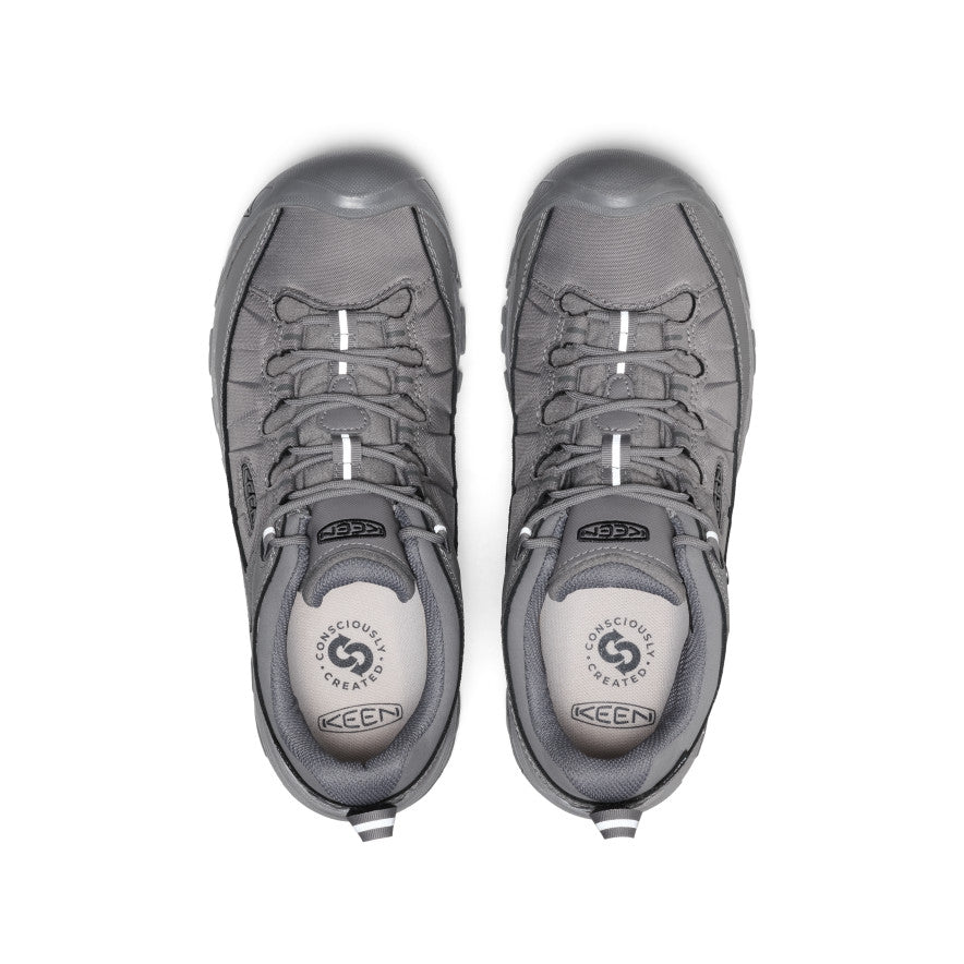 Men's Targhee EXP Waterproof Hiking Shoe Steel Grey - Image alt 4