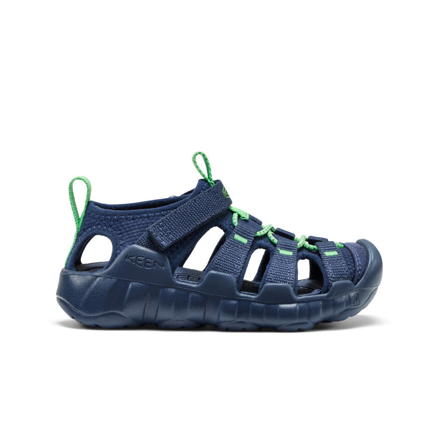 Kids' Hyperport H2 Sandal Naval Academy/Vibrant Green - Image 1