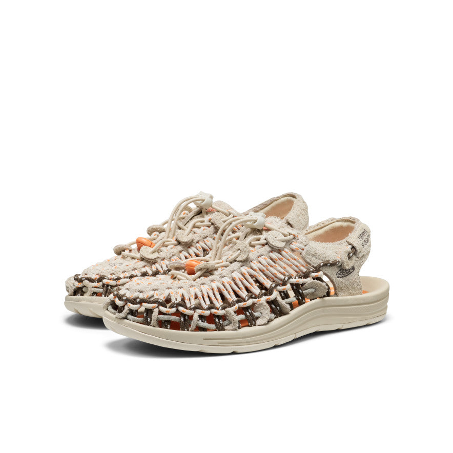 Unisex UNEEK Leather Henrik Vibskov Sneaker Sandal Tangerine Cream - Image alt 2