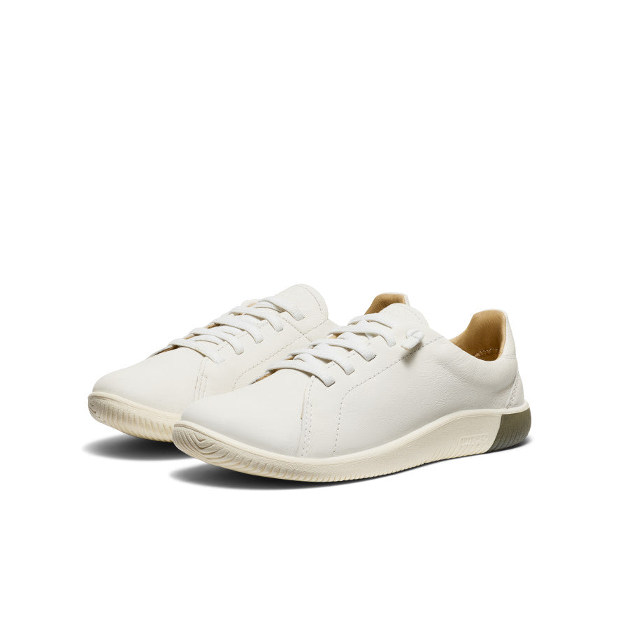 Women's KNX Leather Sneaker Star White/Star White - Image 2
