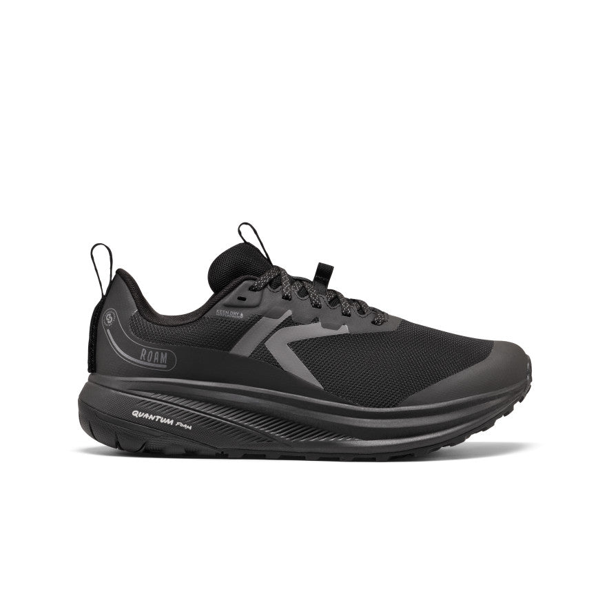 Men's Roam Waterproof Trail Running Shoe Black/Black - Image alt 1