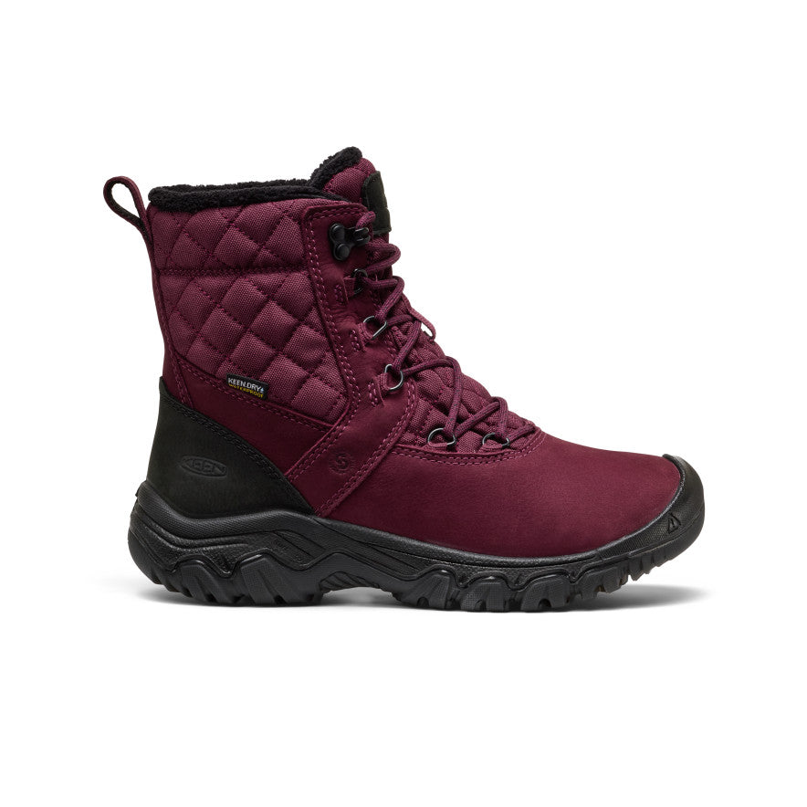 Women's Greta II Waterproof Boot Fig/Black - Image alt 1