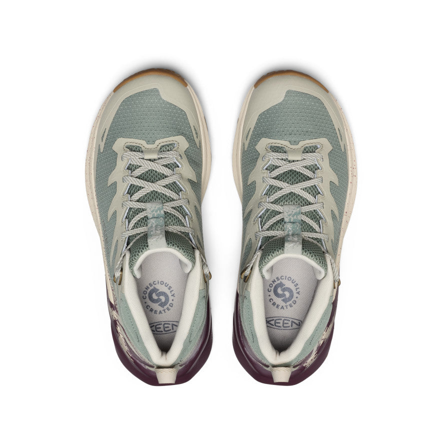Women's Targhee Apex Waterproof Hiking Boot Lily Pad/Fig - Image alt 4