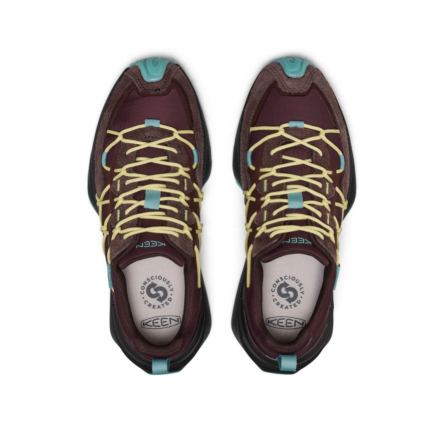 Women's UNEEK Trekker Sneaker Huckleberry/Lemon Grass - Image alt 4