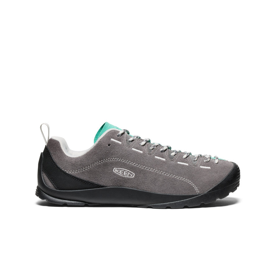Men's Jasper Suede Sneaker Steel Grey/Bright Aqua - Image 1