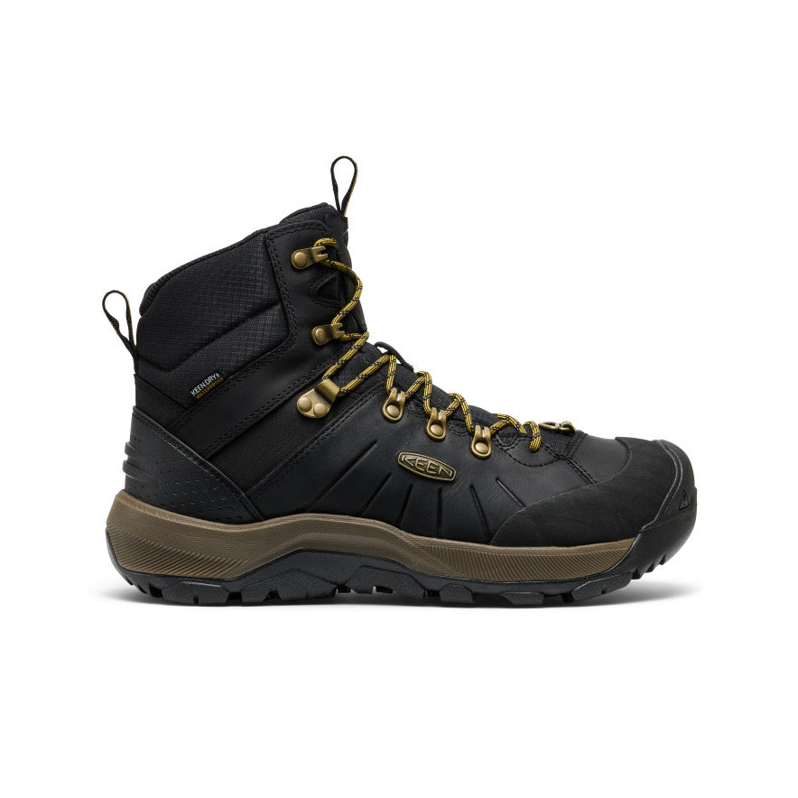 Men's Revel IV Polar Waterproof Boot Black/Lemon Curry - Image 1