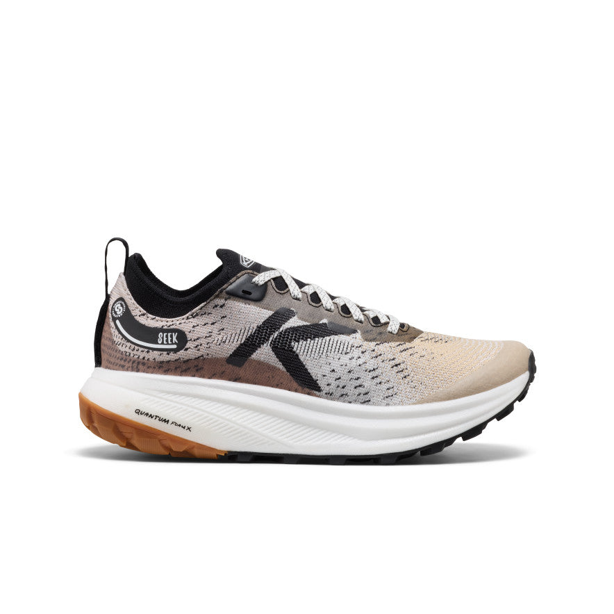 Women's Seek Trail Running Shoe Safari/Black - Image alt 1