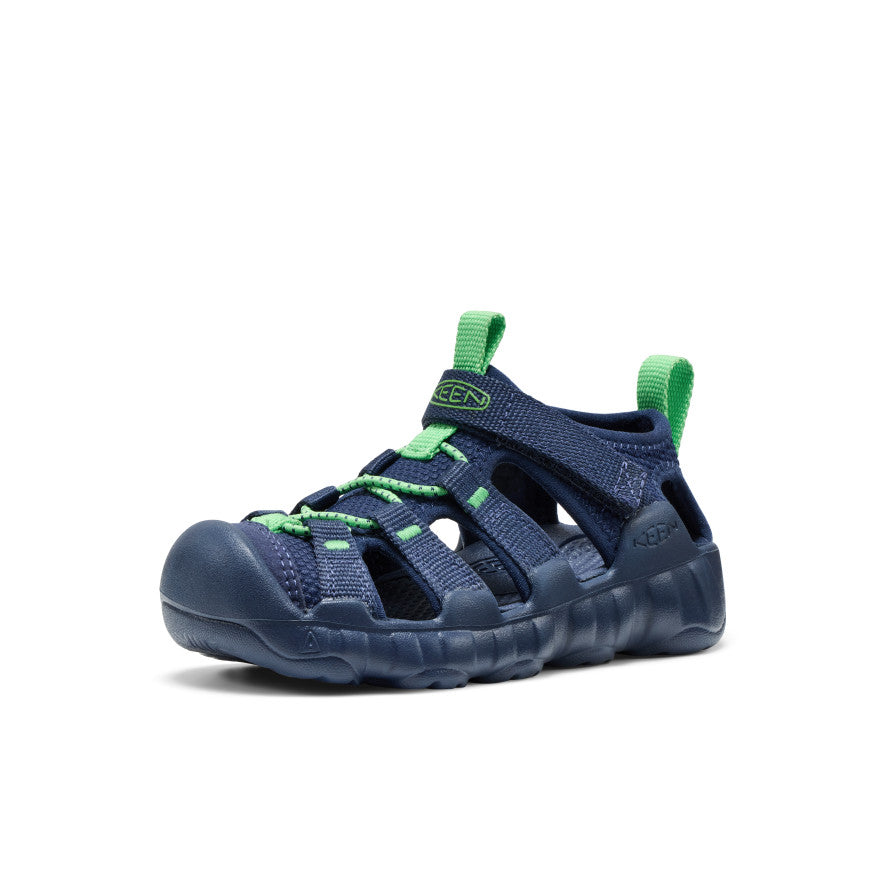 Kids' Hyperport H2 Sandal Naval Academy/Vibrant Green - Image 3