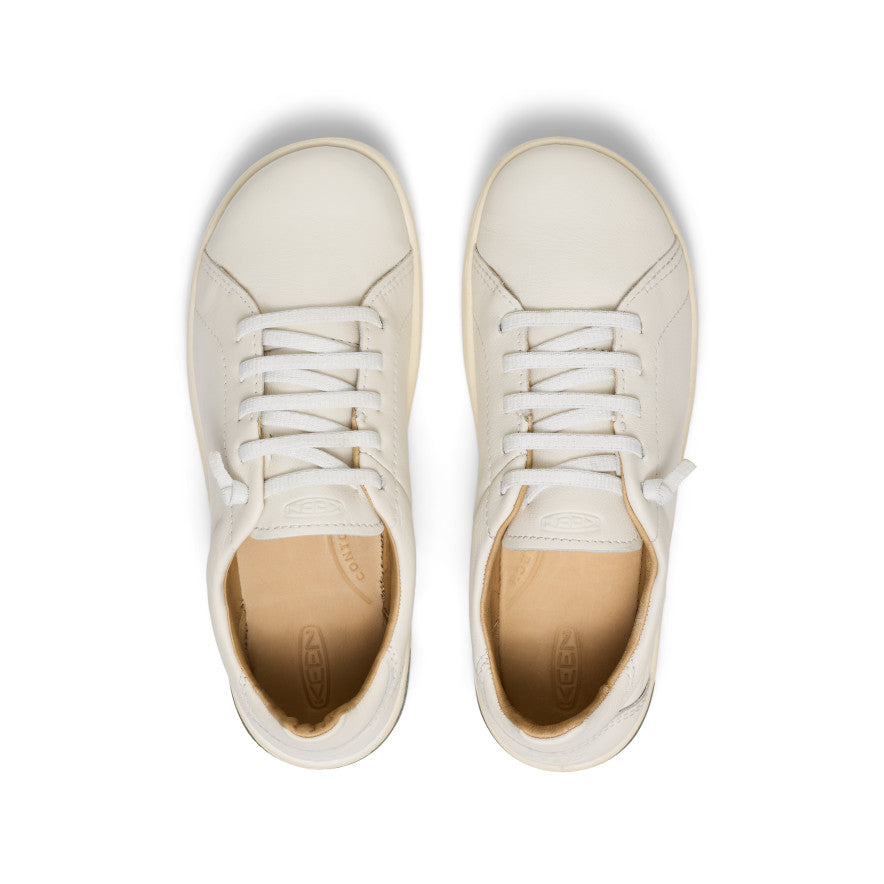 Women's KNX Leather Sneaker Star White/Star White - Image 4