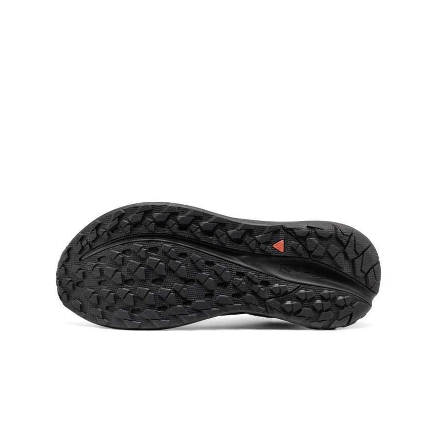 Men's Roam Waterproof Trail Running Shoe Black/Black - Image alt 6