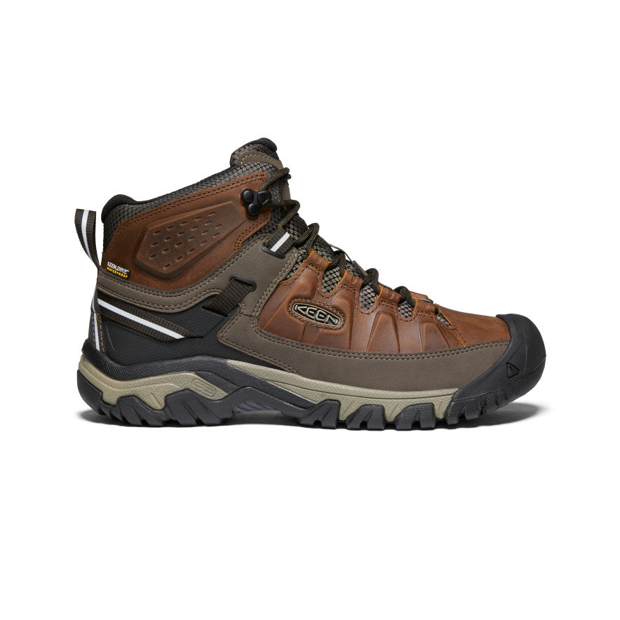Men's Targhee III Waterproof Mid Hiking Boot Chestnut/Mulch - Image alt 1