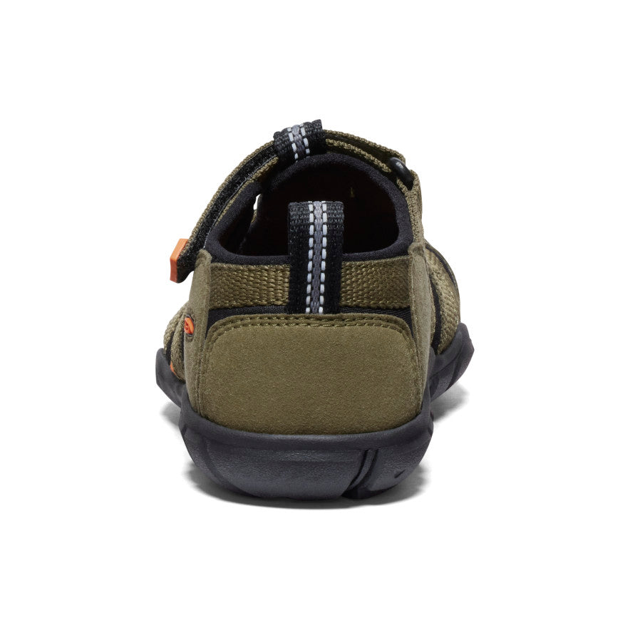Kids' Seacamp II CNX Sandal Dark Olive/Gold Flame - Image 5