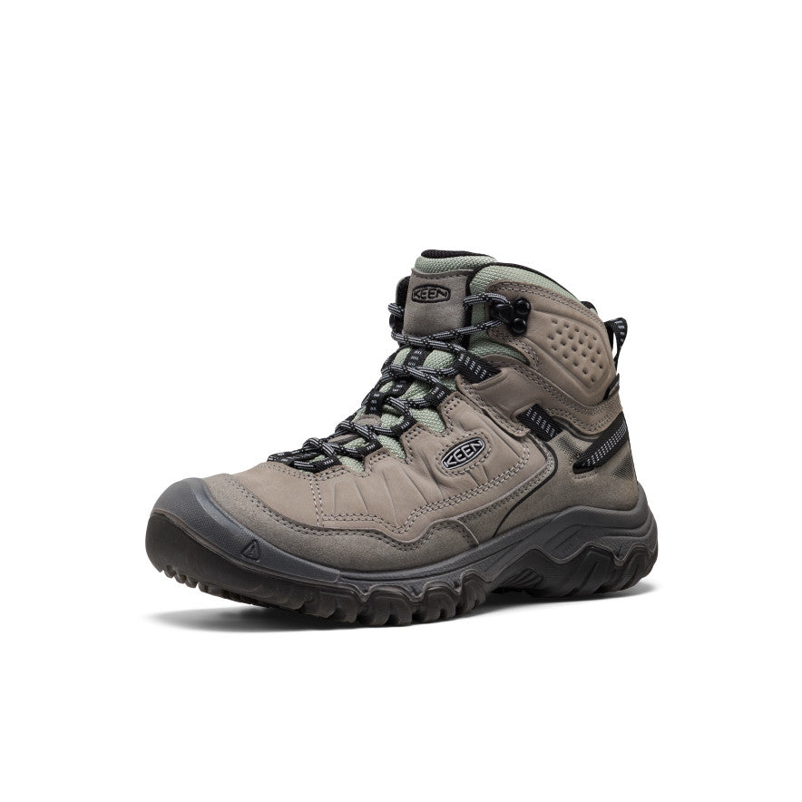 Women's Targhee IV Waterproof Hiking Boot Steel Grey/Lily Pad - Image alt 3