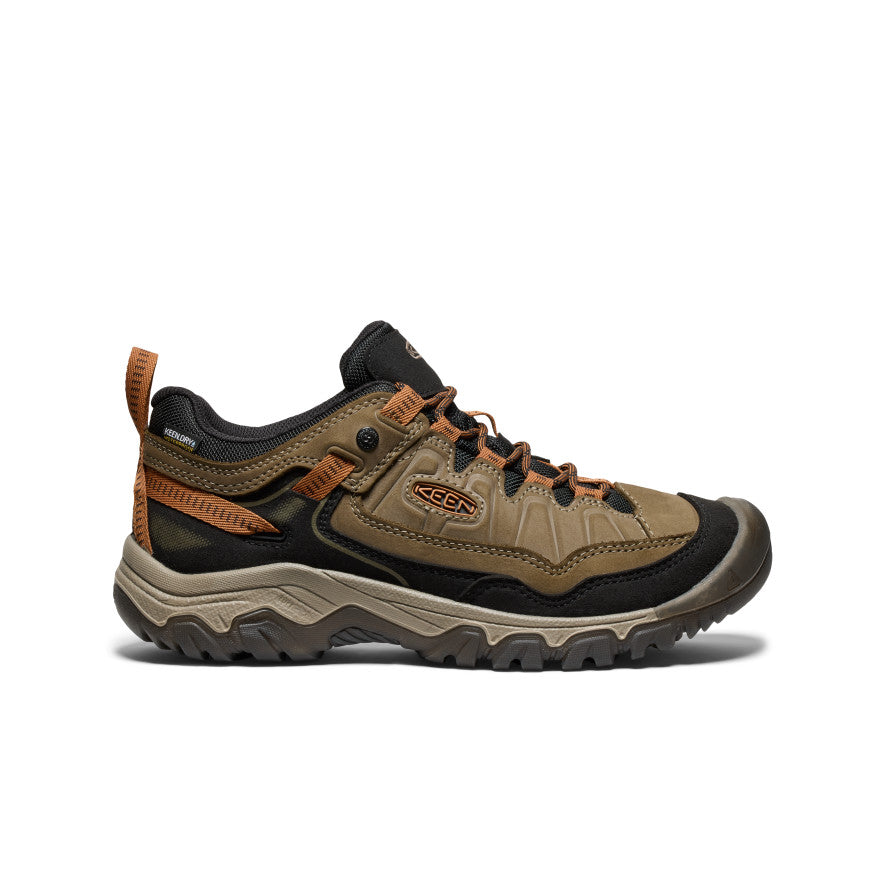 Men's Targhee IV Waterproof Hiking Shoe Sea Turtle/Roasted Pecan - Image alt 1
