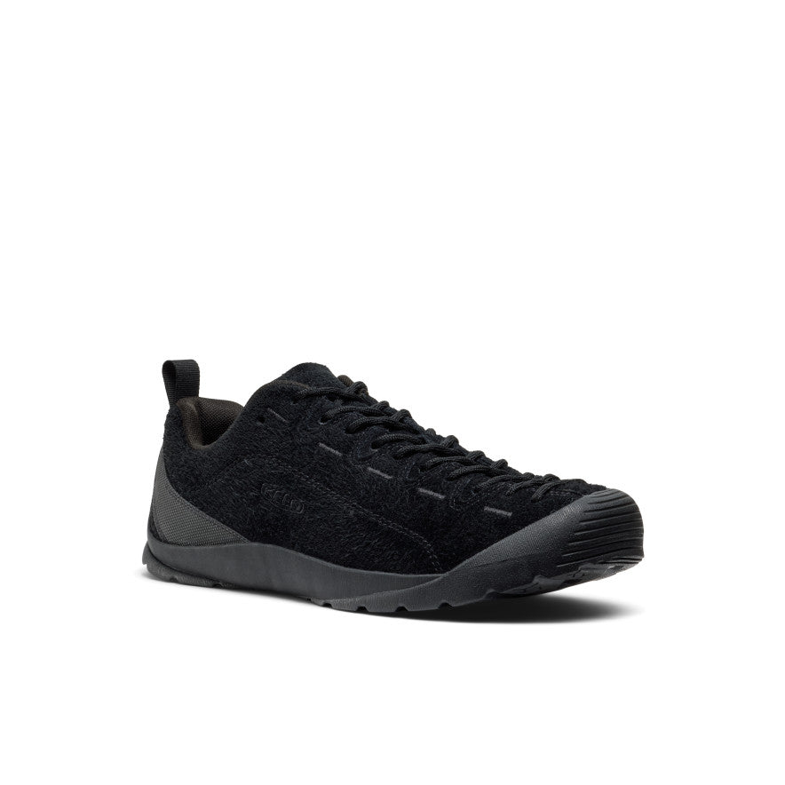 Men's Jasper Suede Sneaker Hairy Black/Black - Image 3
