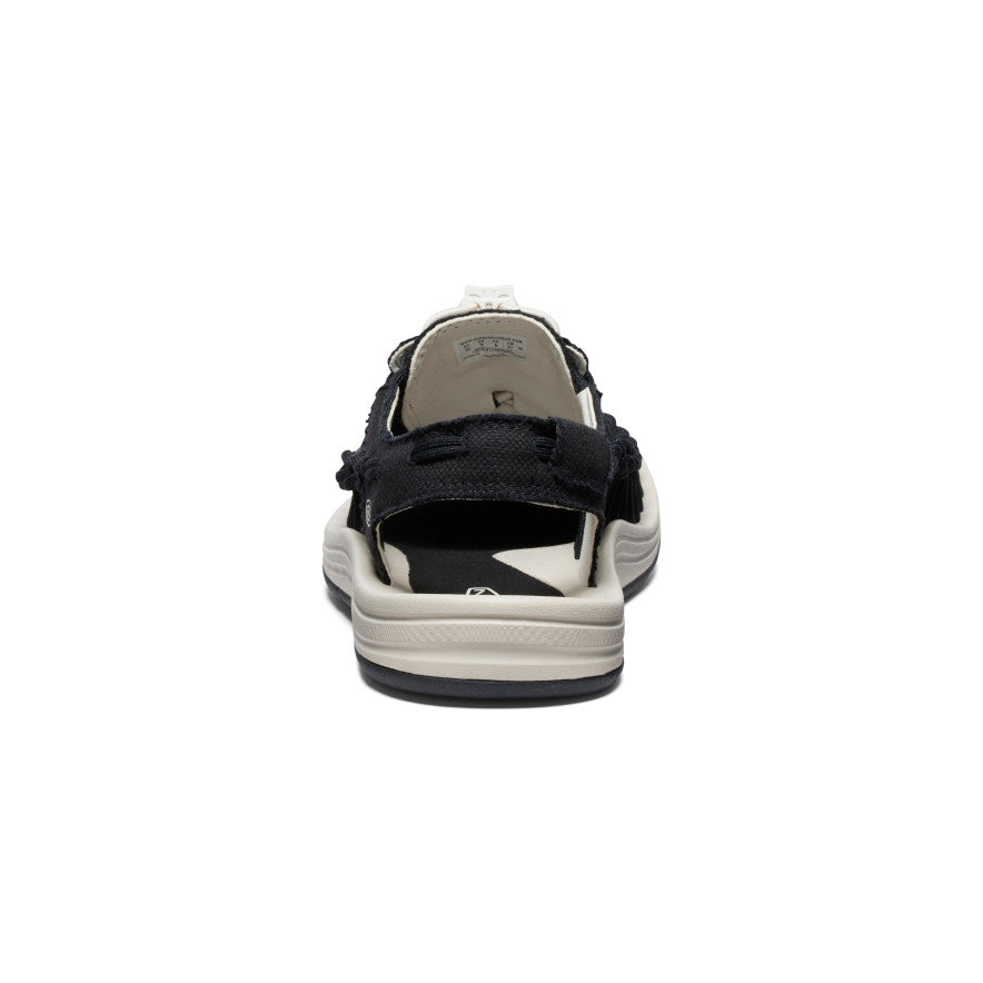 Men's UNEEK Canvas Sneaker Sandal Black/Birch