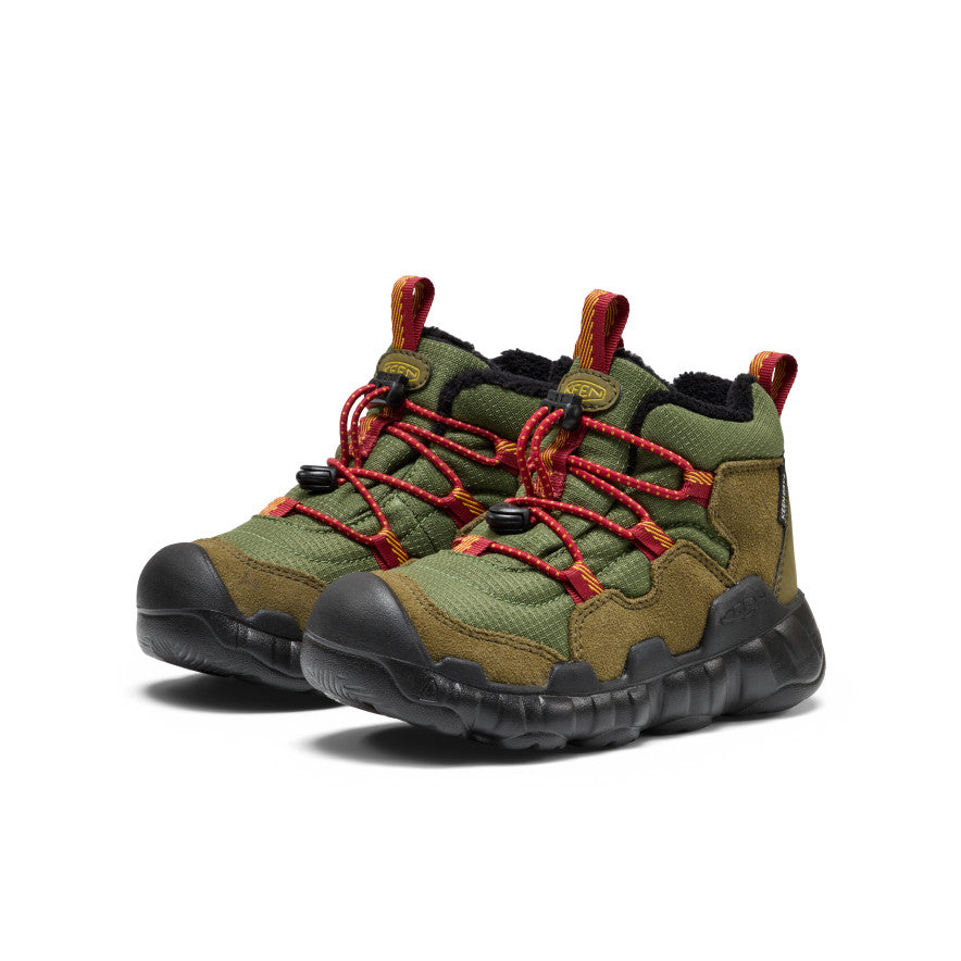Kids' Hypowser Waterproof Chukka Boot Forest Night/Garnet - Image alt 2