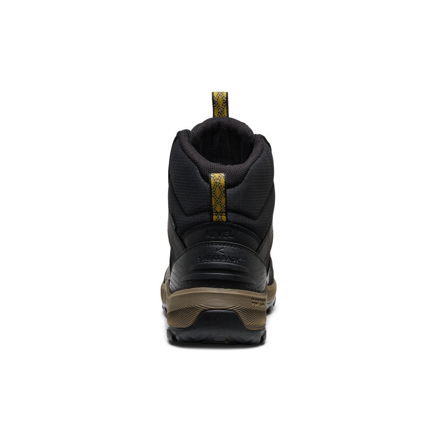 Men's Revel IV Polar Waterproof Boot Black/Lemon Curry - Image 5
